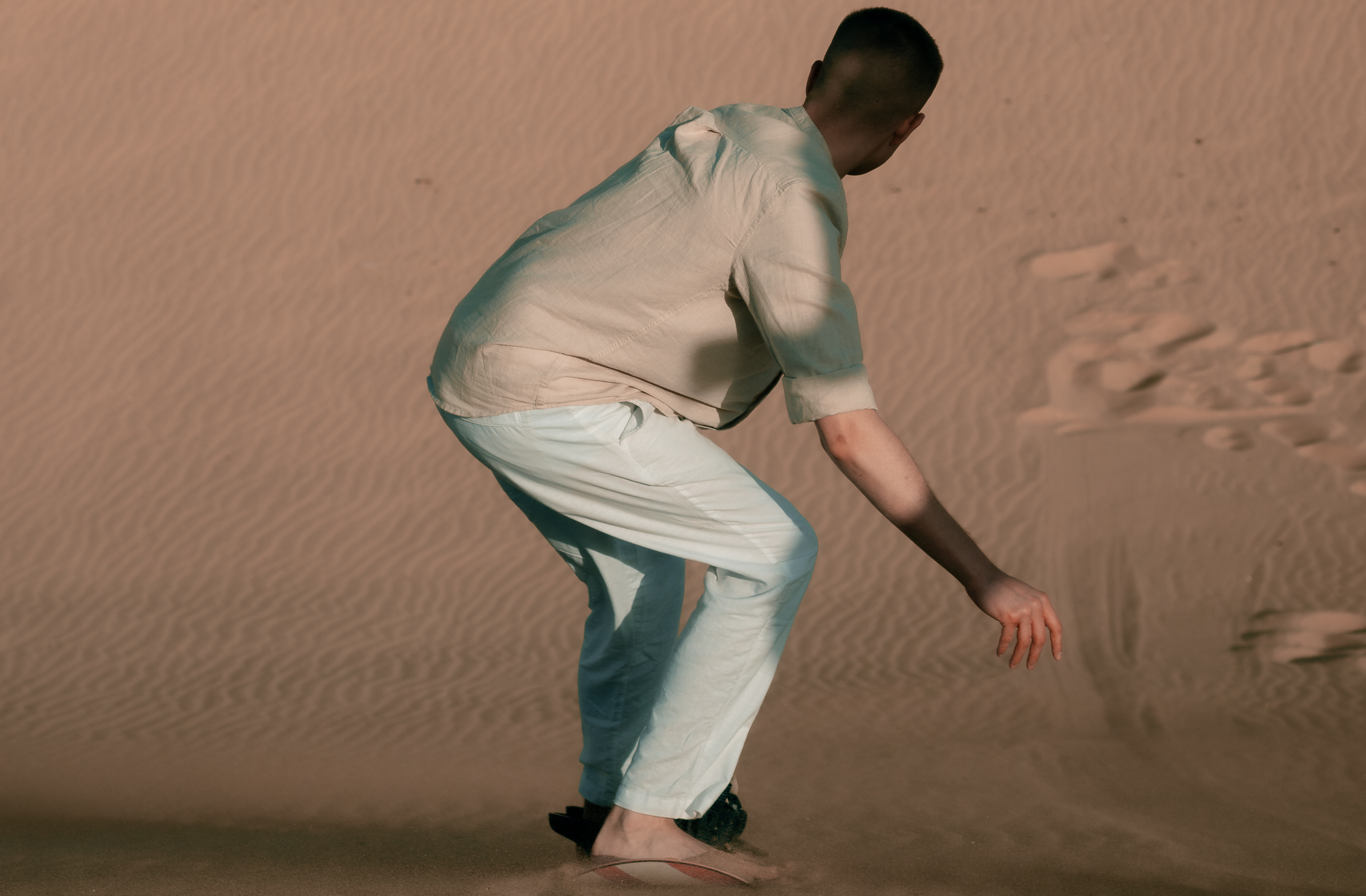 Sandboarding in Timlaline